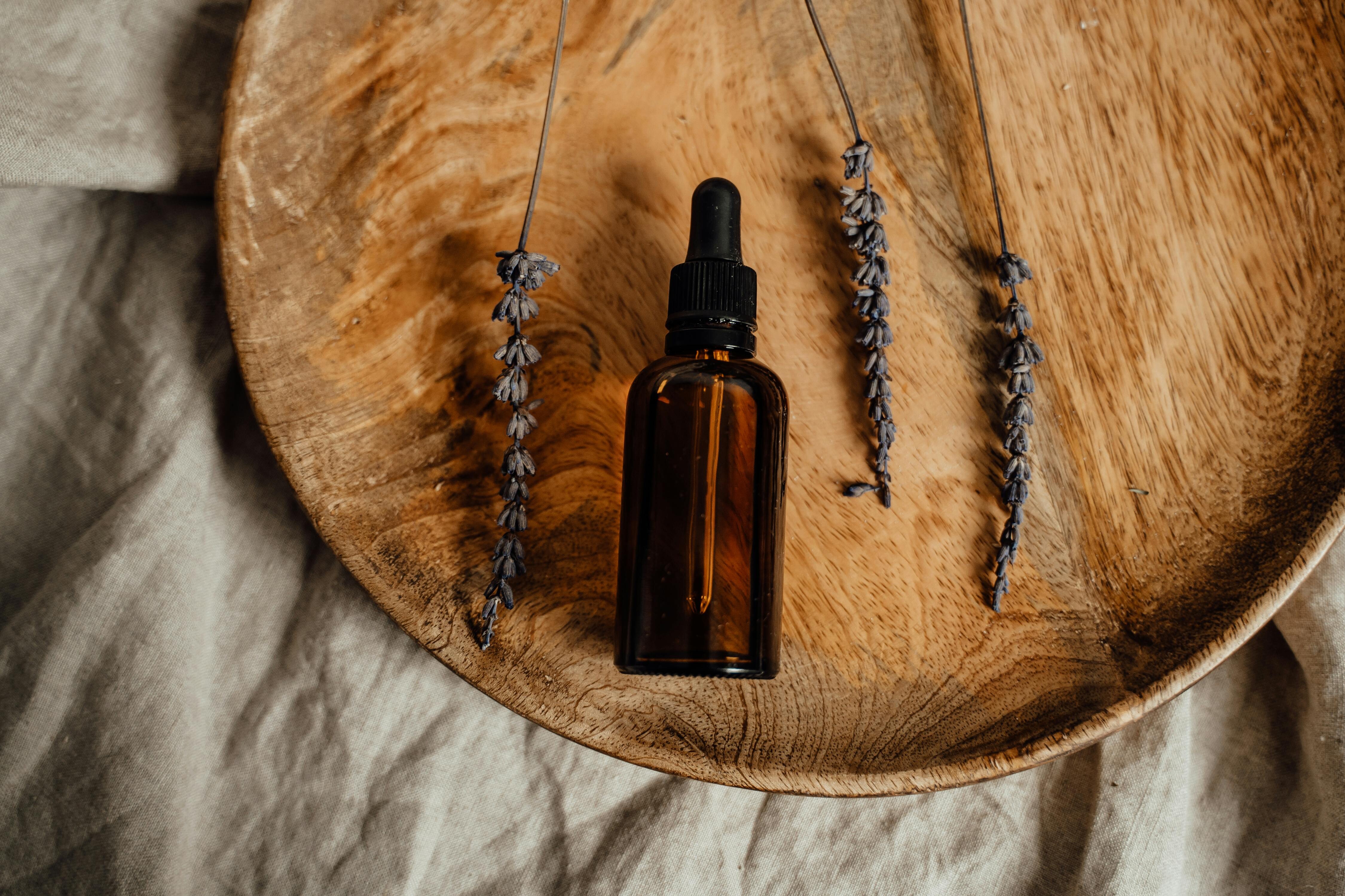 essential oil bottle